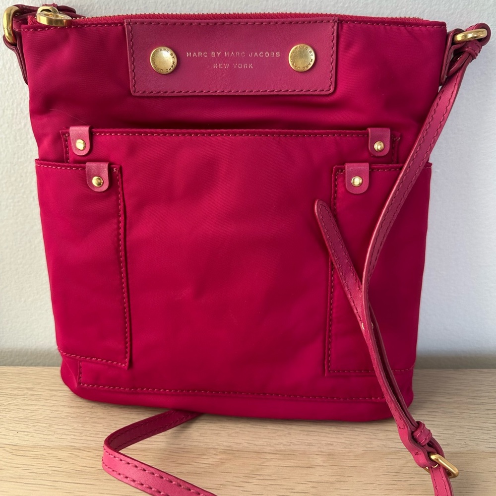 Marc by Marc Jacobs Nylon Crossbody Bag – Pink